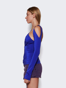Women | The Attico | Zane Top Vivid Violet | Blue