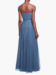 Imola Sweetheart Gown | Dusty Blue