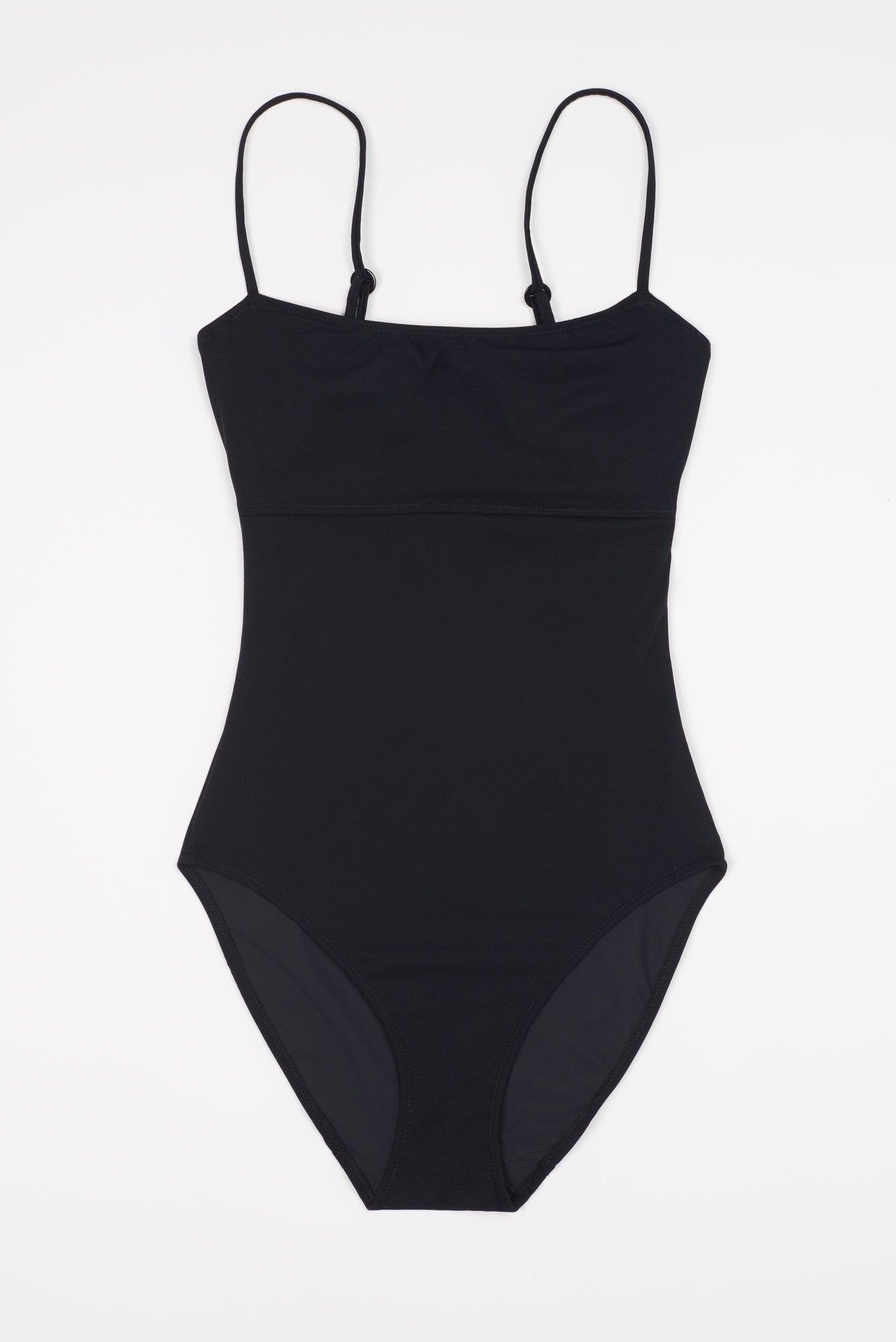 Essential U/W Cut Out  One Piece Suit | Black