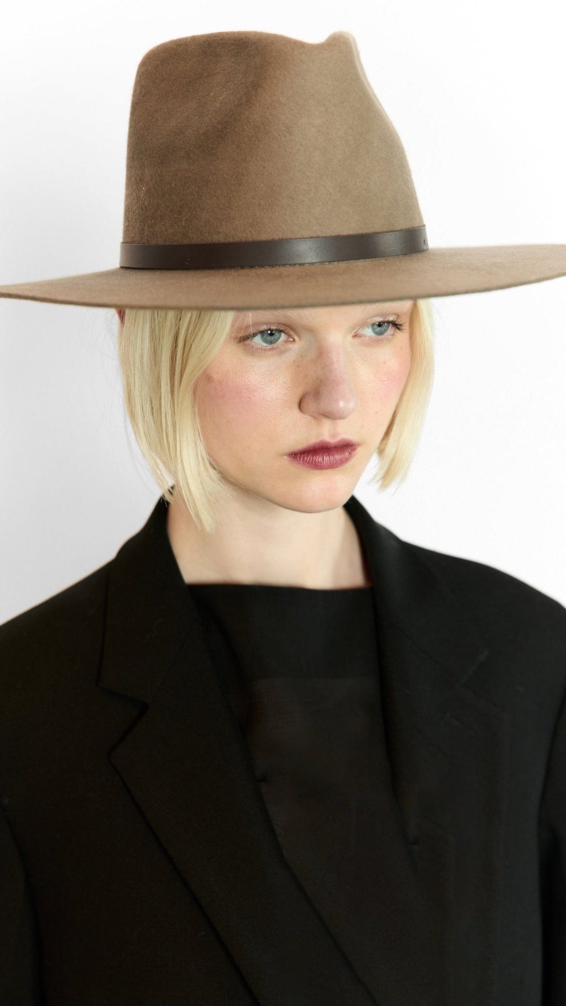 Harley Hat - Janessa Leone - Almond