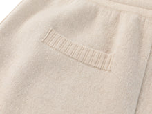 Knit Pants | Beige