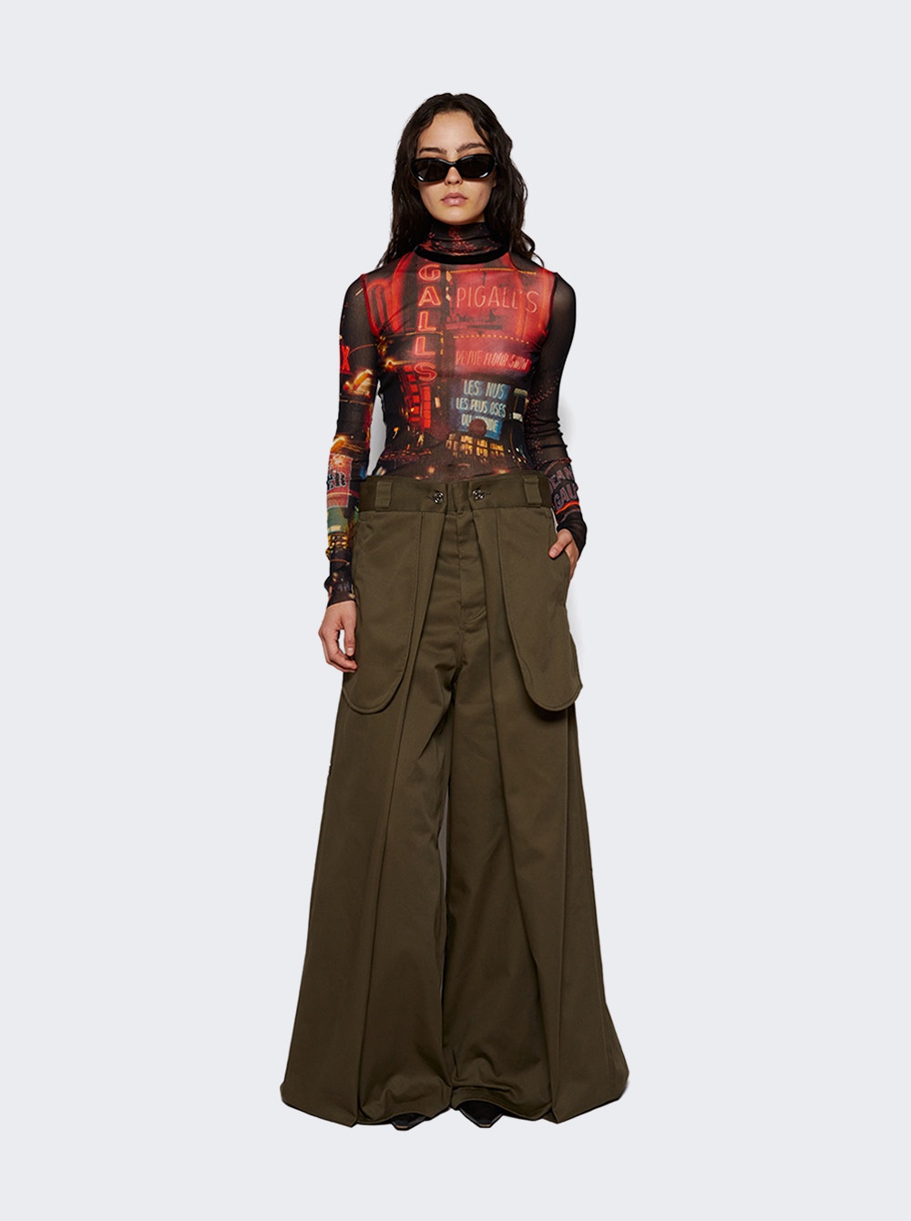 Women | Jean Paul Gaultier X Shayne Oliver | Wrap Pant | Khaki
