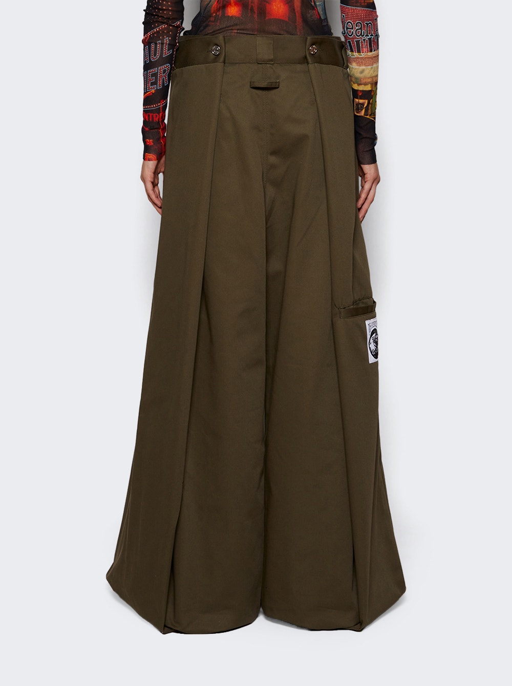 Women | Jean Paul Gaultier X Shayne Oliver | Wrap Pant | Khaki