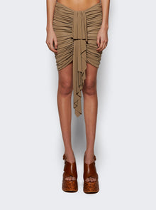Women | Christopher Esber | Vivenda Drape Mini Skirt Eucalypt