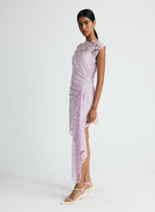 Indi Dress | Purple Lace