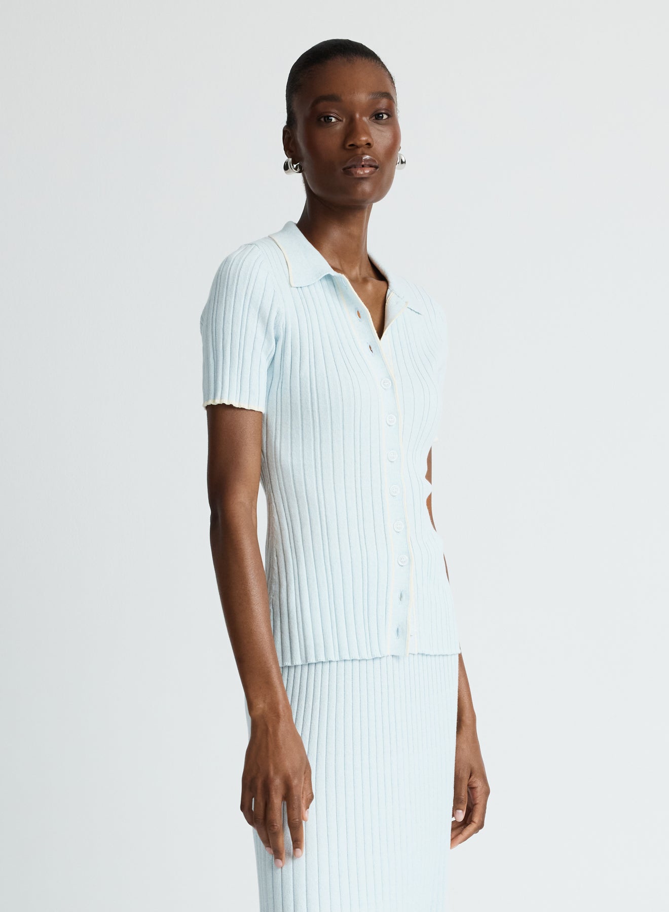 Avi Top | Glacier W/ Silence Trim