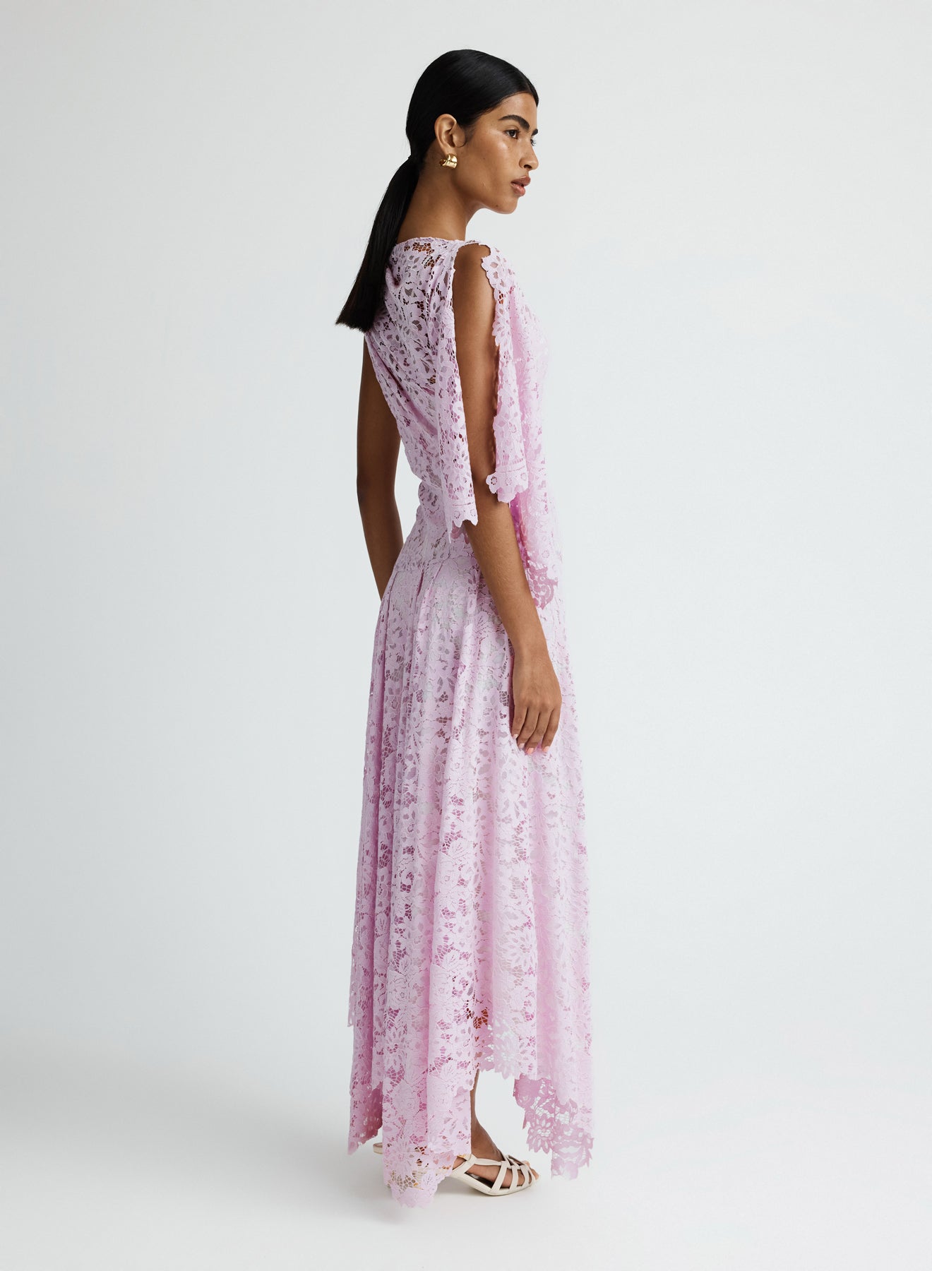 Lydia Dress | Purple Lace
