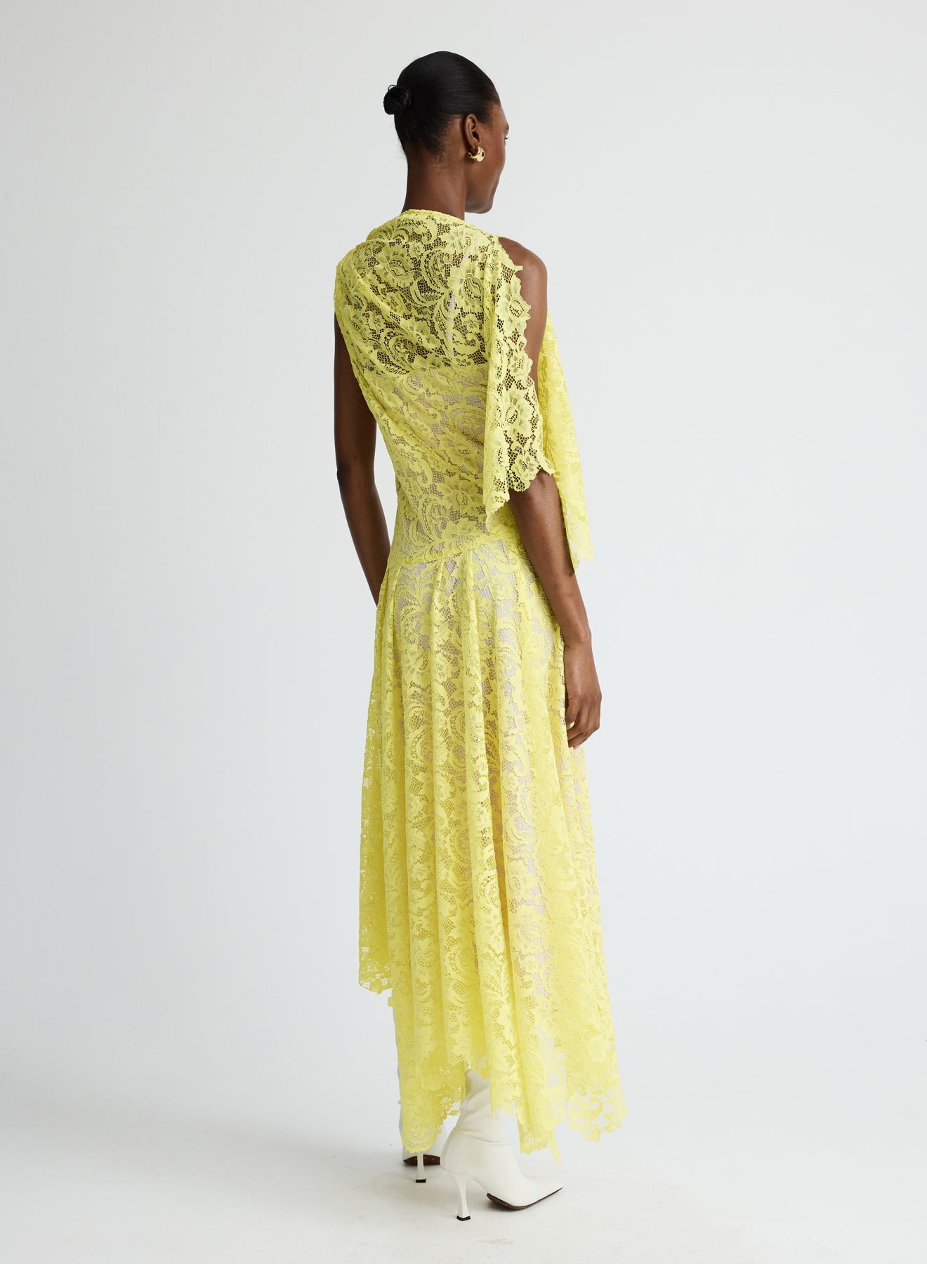 Lydia Dress | Yellow Lace