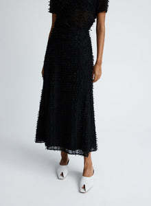 Clara Skirt | Clipped Jacquard