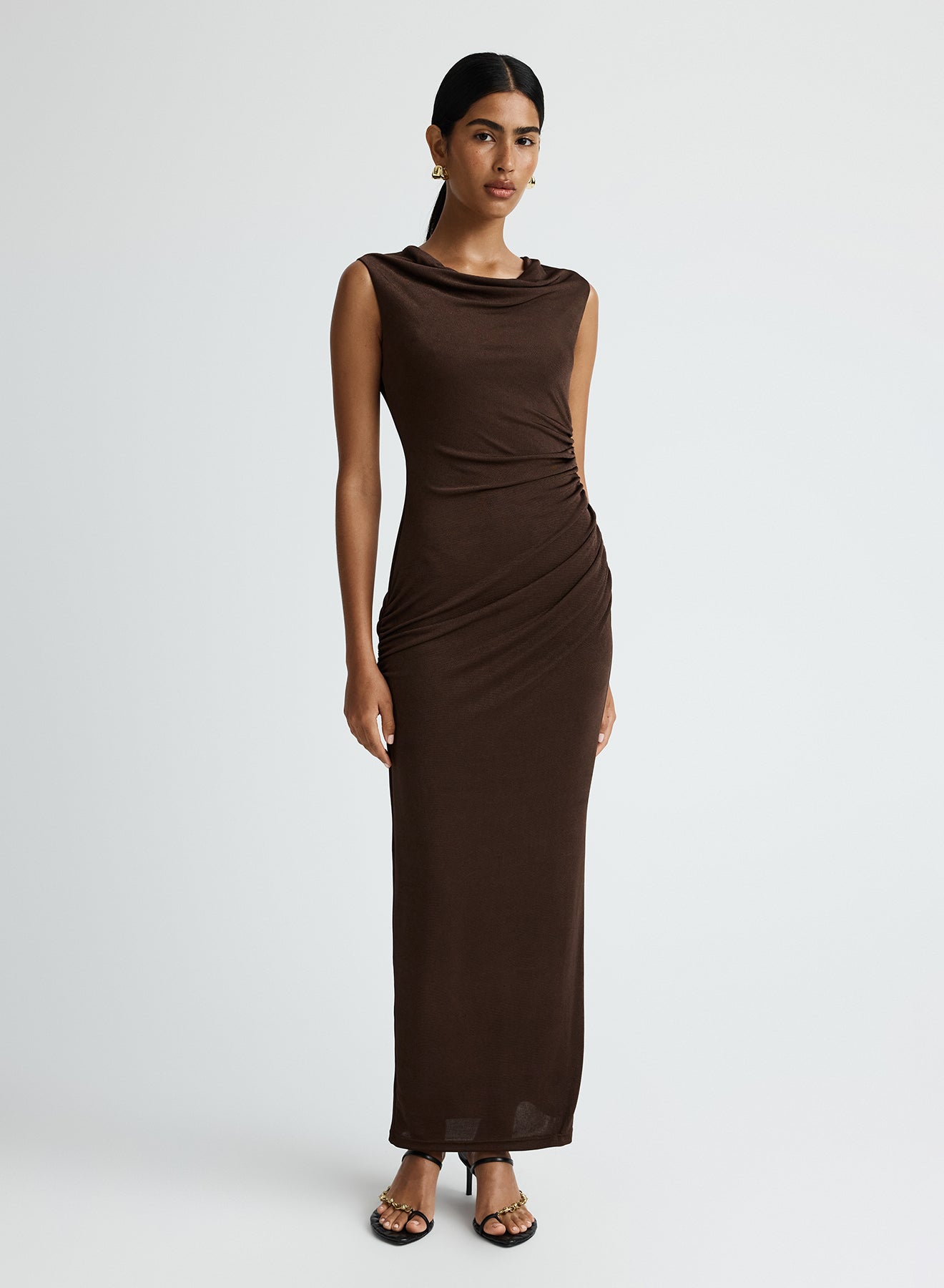 Amali Dress | Espresso