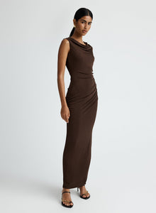 Amali Dress | Espresso