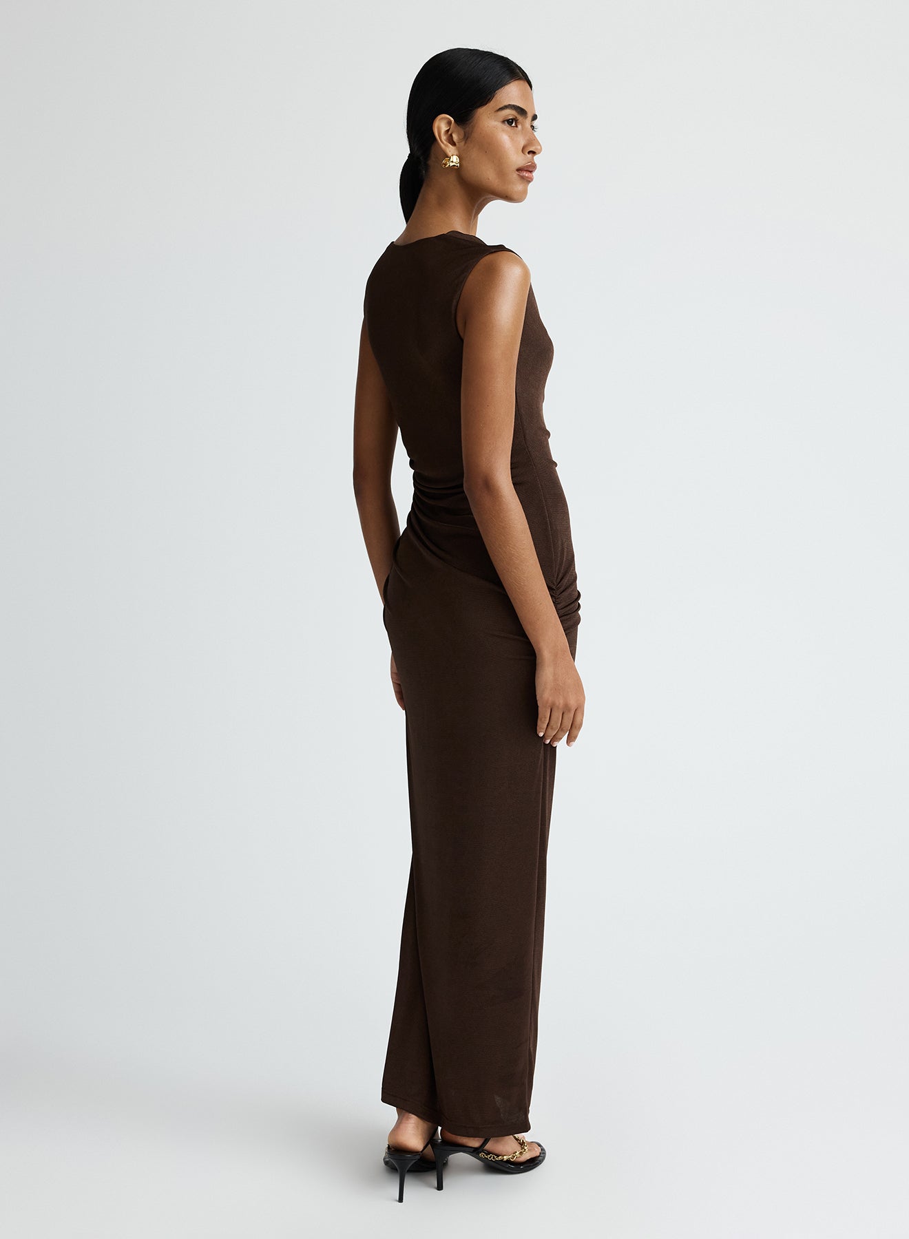Amali Dress | Espresso