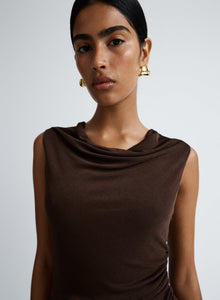 Amali Dress | Espresso