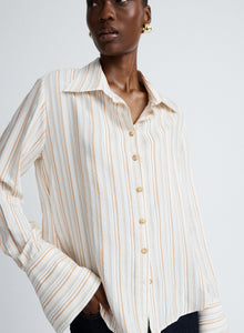 Odessa Shirt | Russet Stripe