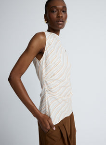 Krysta Top | Russet Stripe