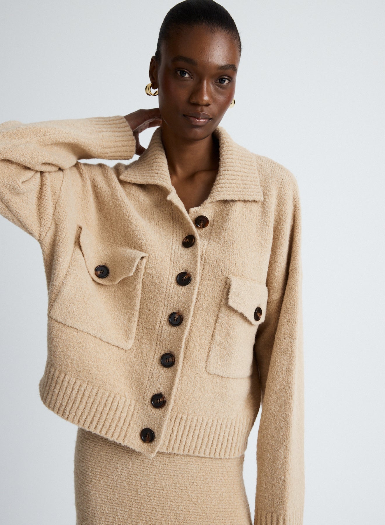 Reagan Jacket | Camel