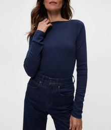 Clarke Ruched Tee | Nocturnal