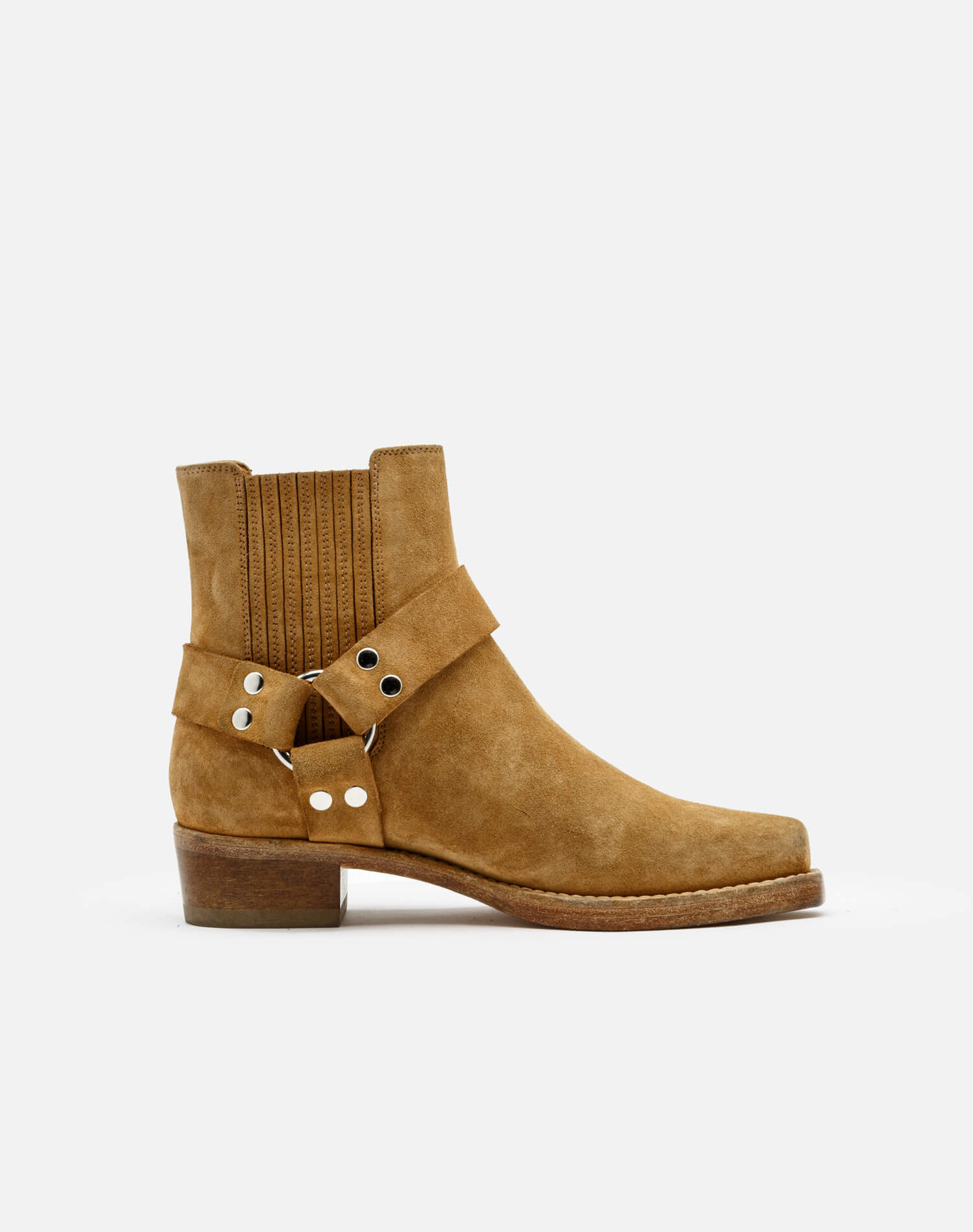 Womens | Cavalry Boot | Caramel Suede