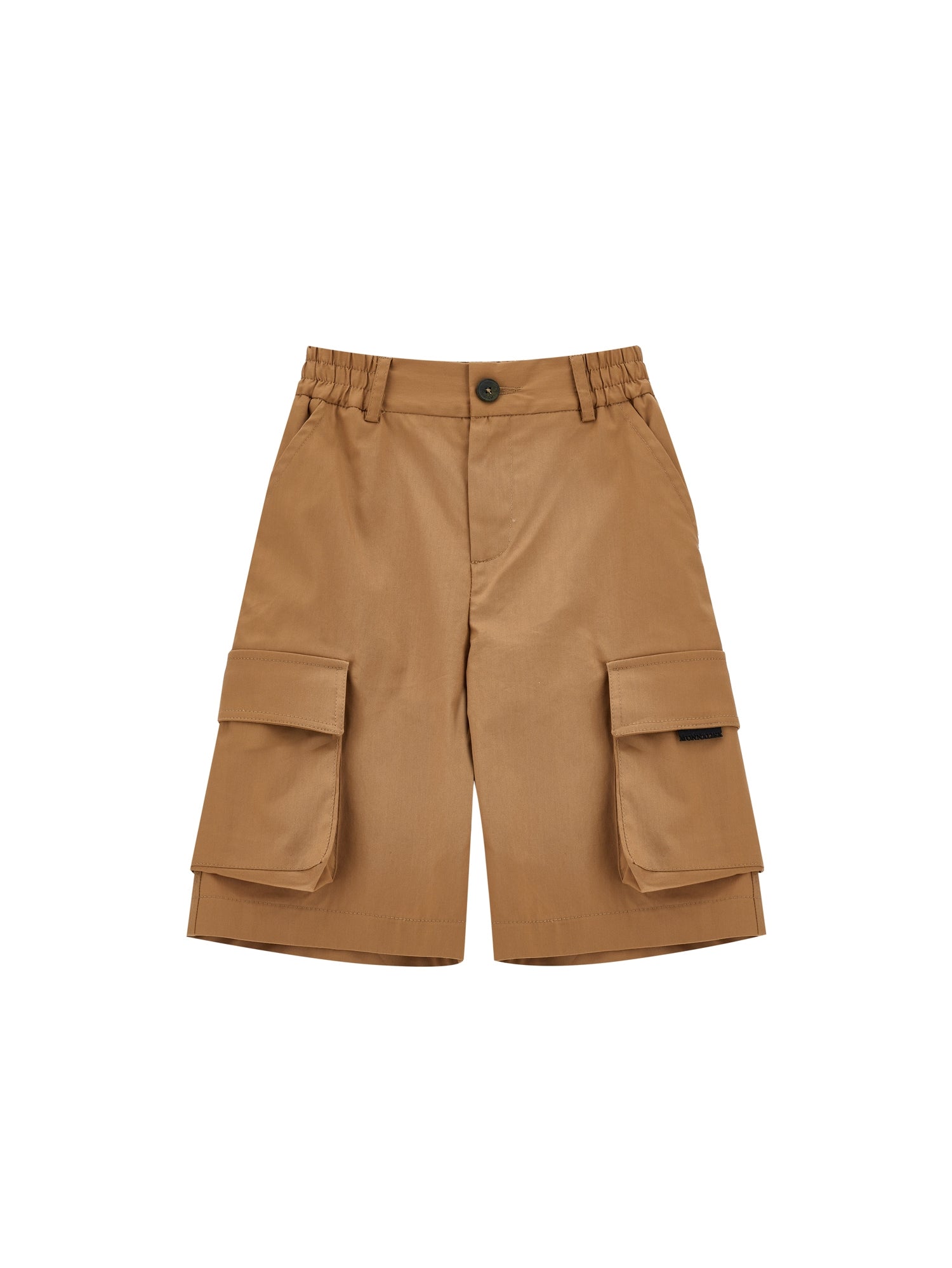 Boys | Stretch Cargo Bermuda Shorts | Caramel