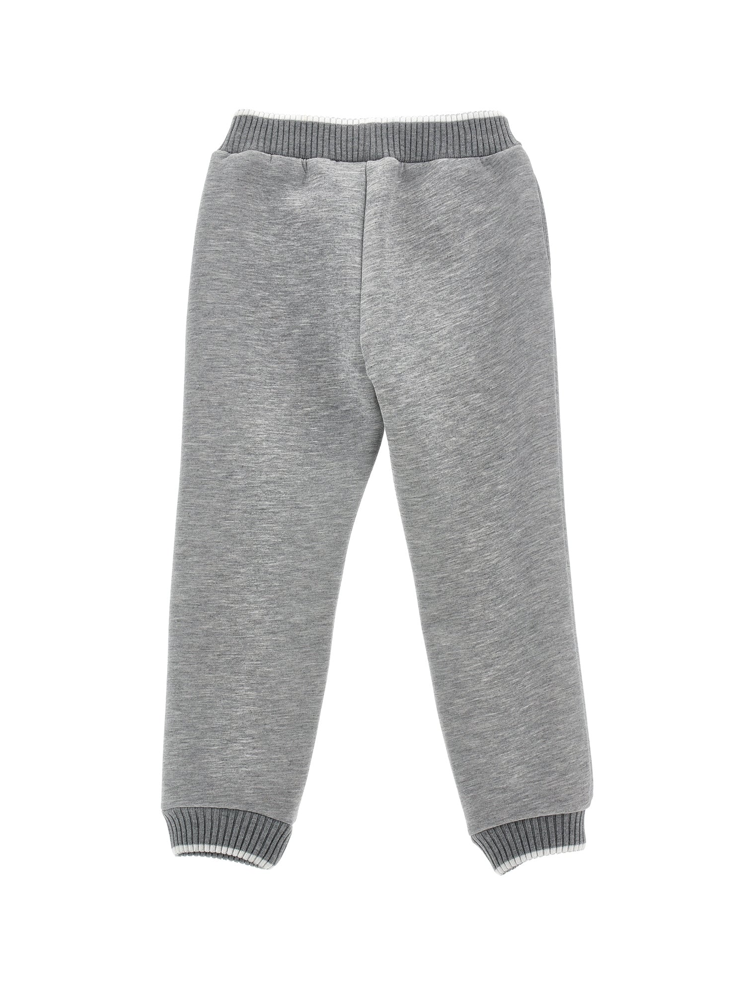 Boys | Fleece Joggers | Grey/Cream