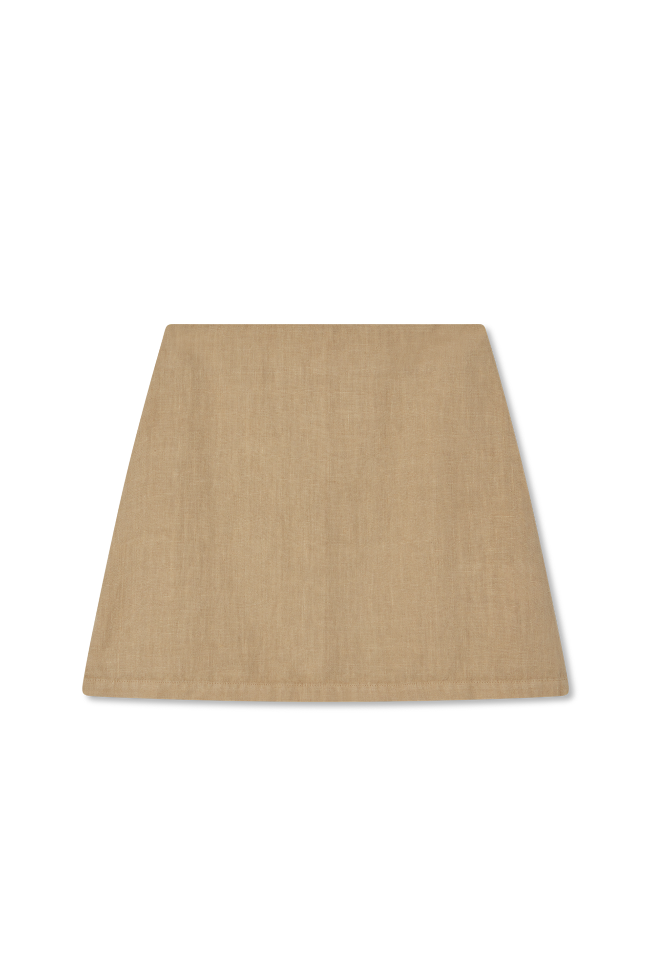 Ines Linen Mini Skirt | Toffee