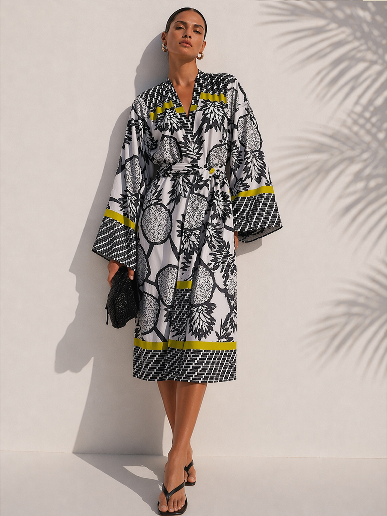 Awa Ben Kimono | Ananas Yellow