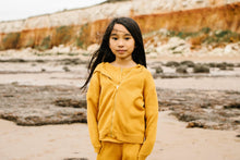 Organic Knit Cardigan | Red Jasper