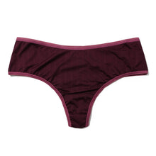 3Pack Movecalm Hi-Rise Thong | Pearl x Marshmallow - Dried Cherry x Damson Plum- Black x Granite