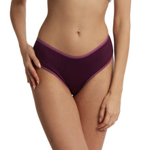 Movecalm Hi-Rise Thong | Dreid Cherry x Damson Plum