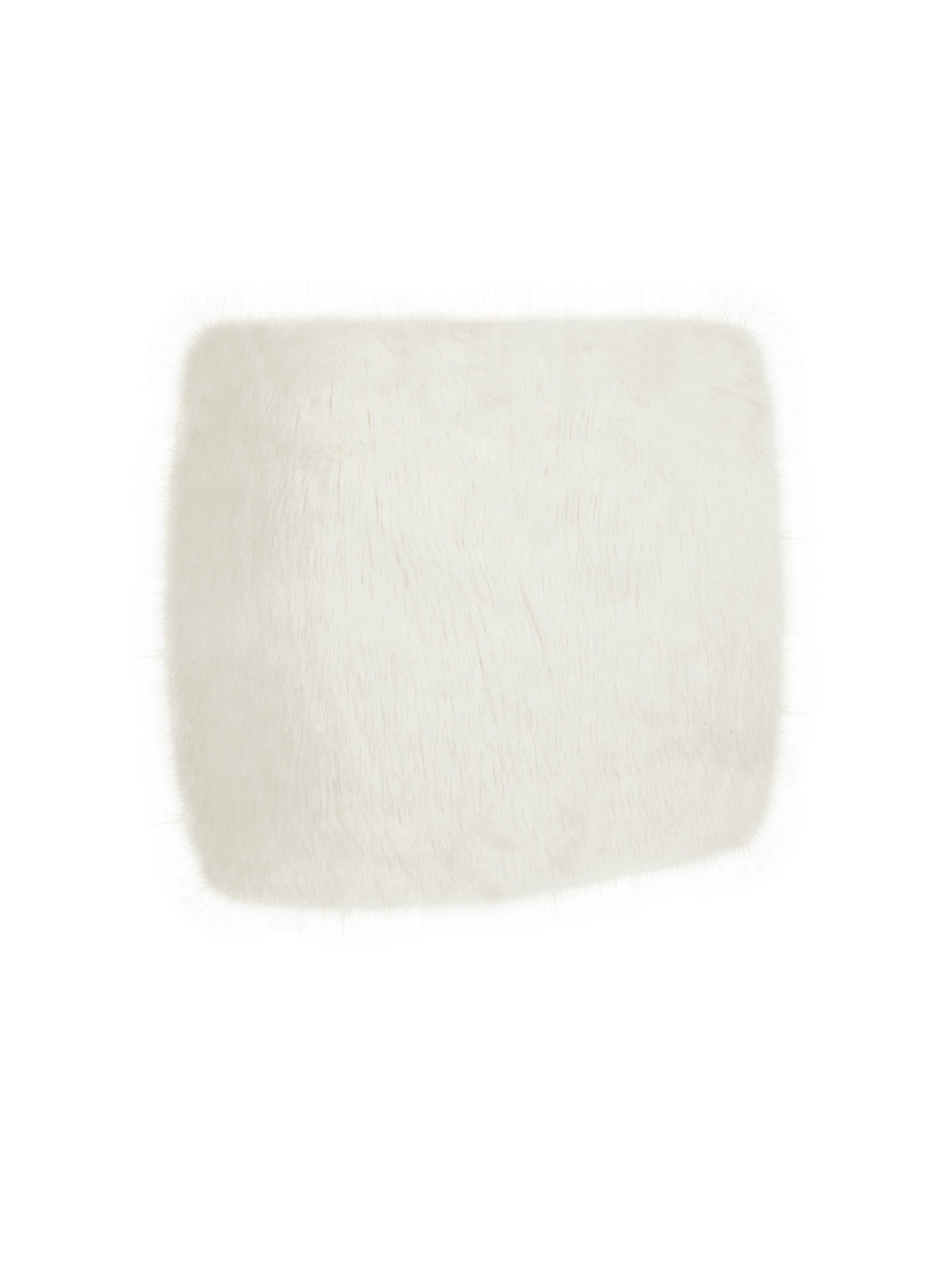Narla Low-Waisted Fur Mini Skirt | Ivory