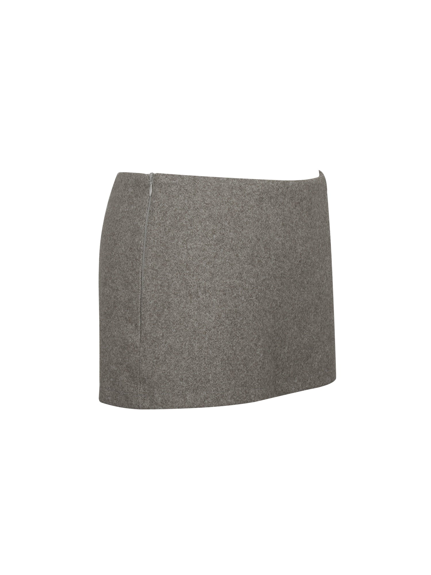 Osira Low-Waisted Micro Skort | Taupe