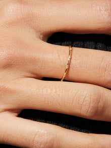 Bailey Pave Ring | 14K Gold on Sterling Silver | Cubic Zirconia