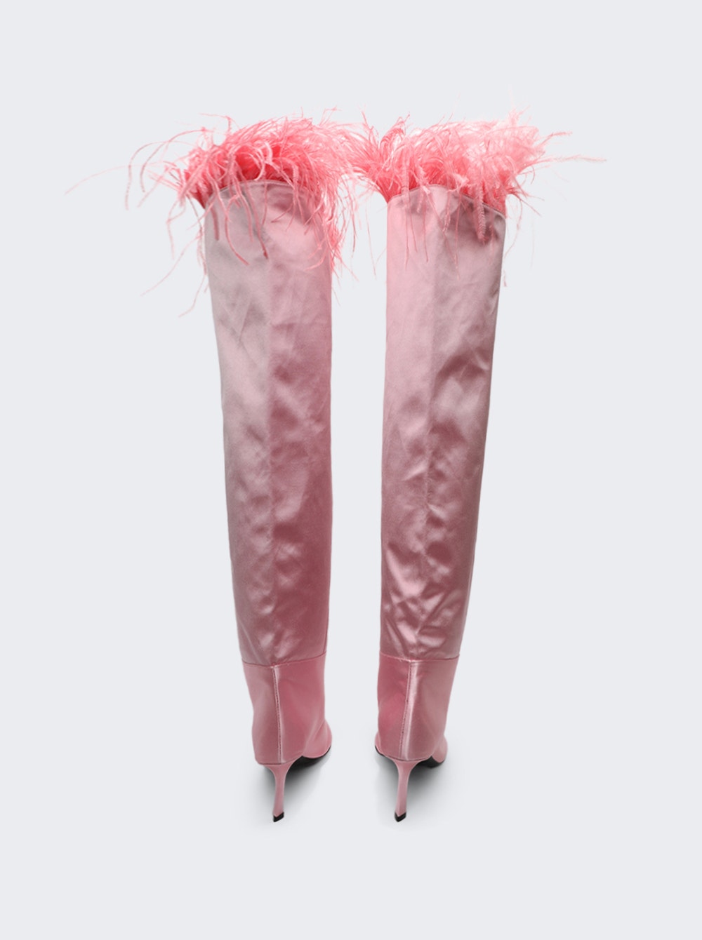 Women | alexanderwang | Viola 65 Feather Slouch Boot | Prism Pink