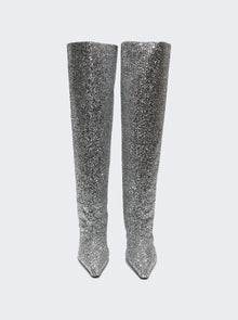 Women | alexanderwang | Viola 65 Slouch Boot Silver