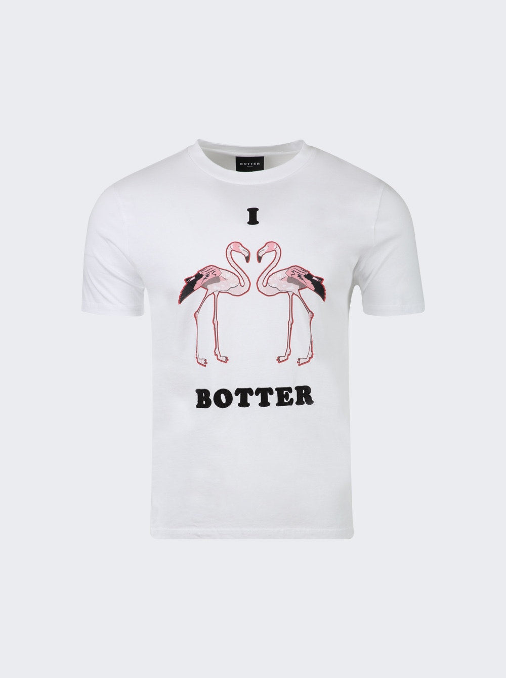 Men | Botter | Classic Flamingo Tee | White