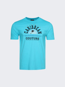 Men | Botter | Classic T-shirt Caribbean Couture | Blue