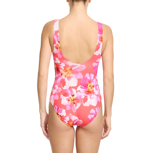 Swim Essential One Piece | Out Of Office (Pink)