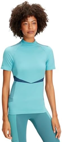 Womens | RU Highneck T-Shirt W | Turquoise