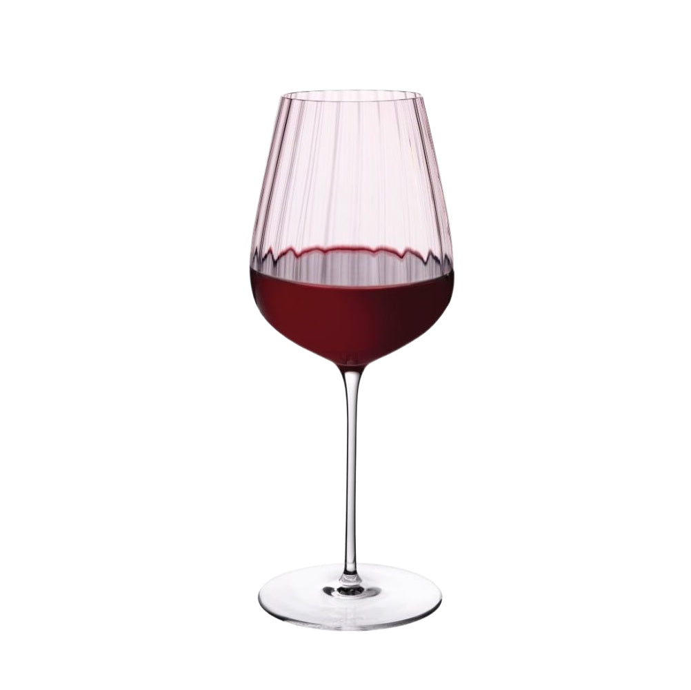 Round Up Red Wine Glasses | Dusty Rose | Set of 2