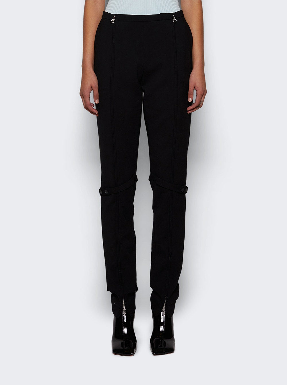 Women | Courrèges | Zipped Pants | Black