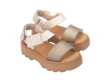Womens | Kick Off Sandal | Beige/Glitter