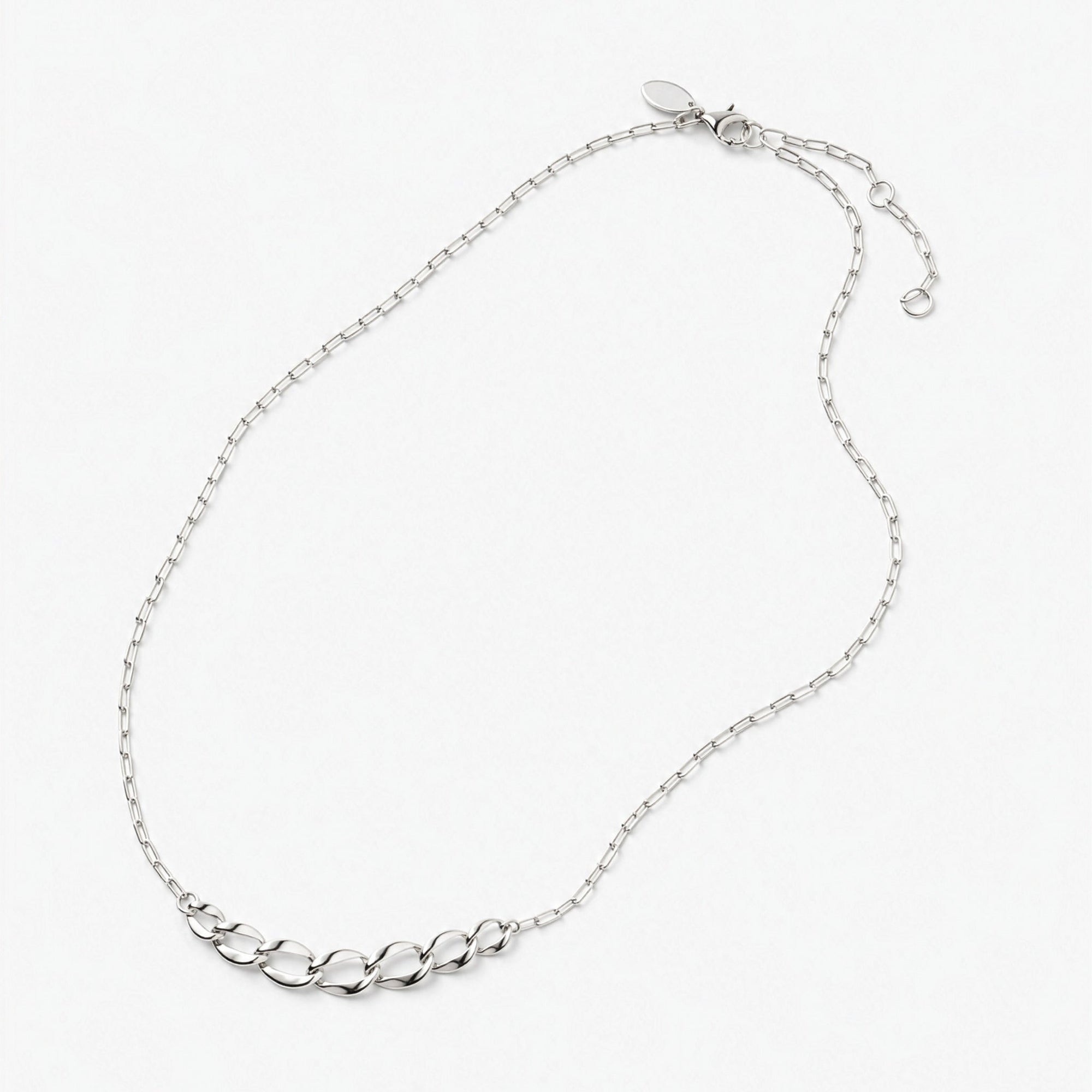 Loop Necklace | Sterling Silver