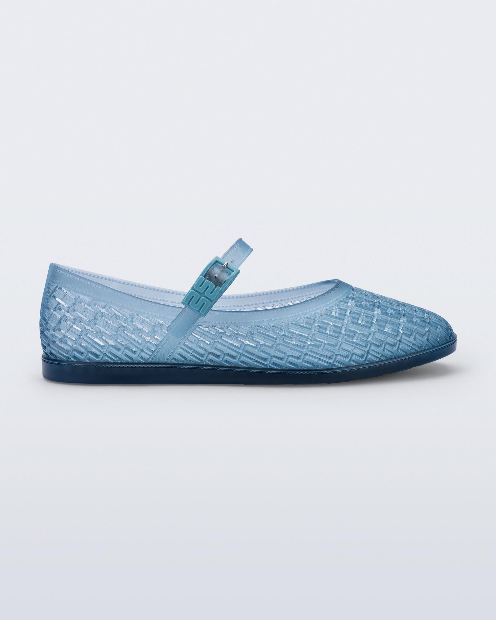 Womens | Harper Ballerina | Transparent Blue