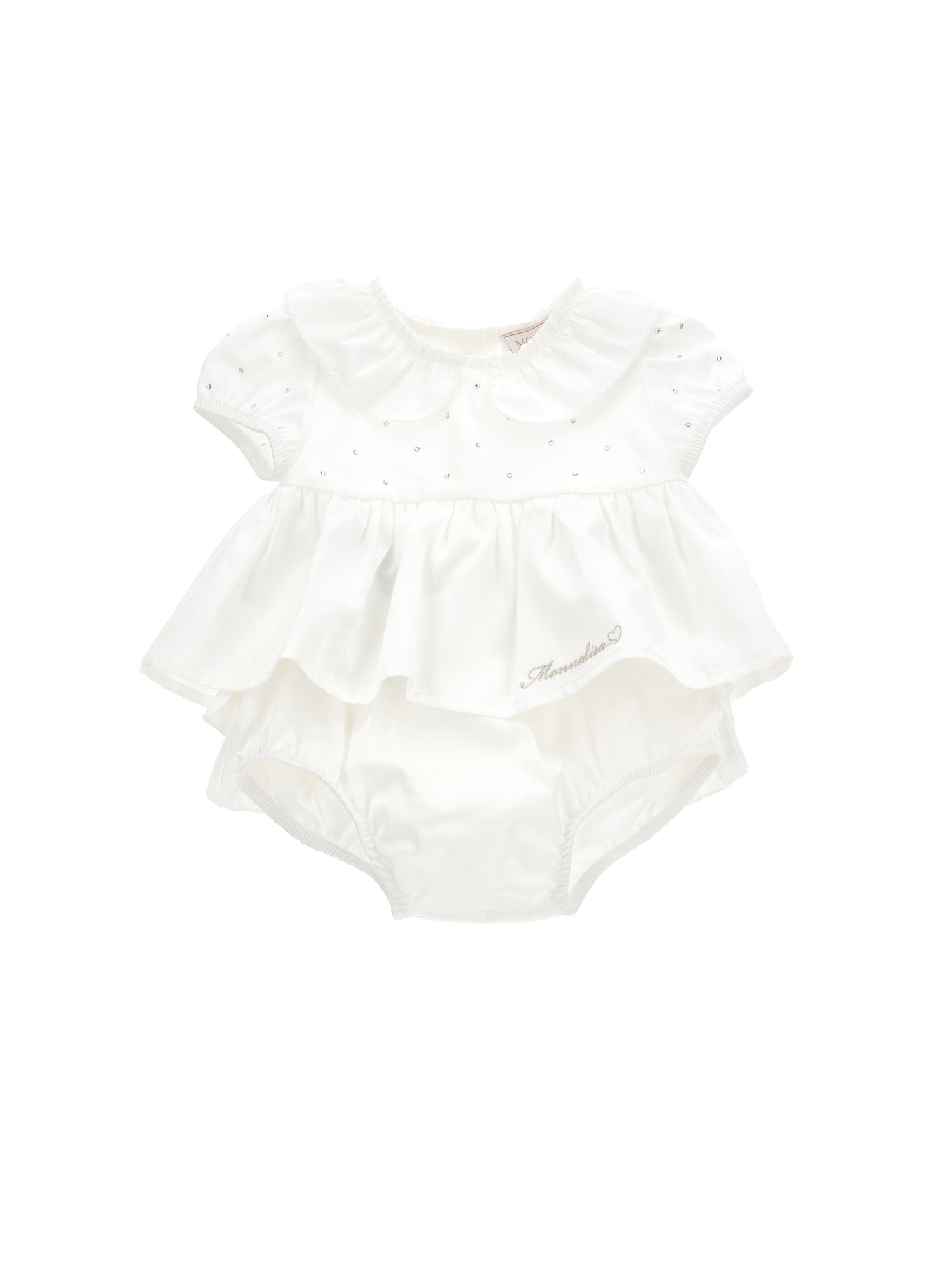 Girls | Poplin Suit, Two Pieces | Cream