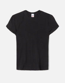 Womens | Hanes Sheer Slim Tee | Black