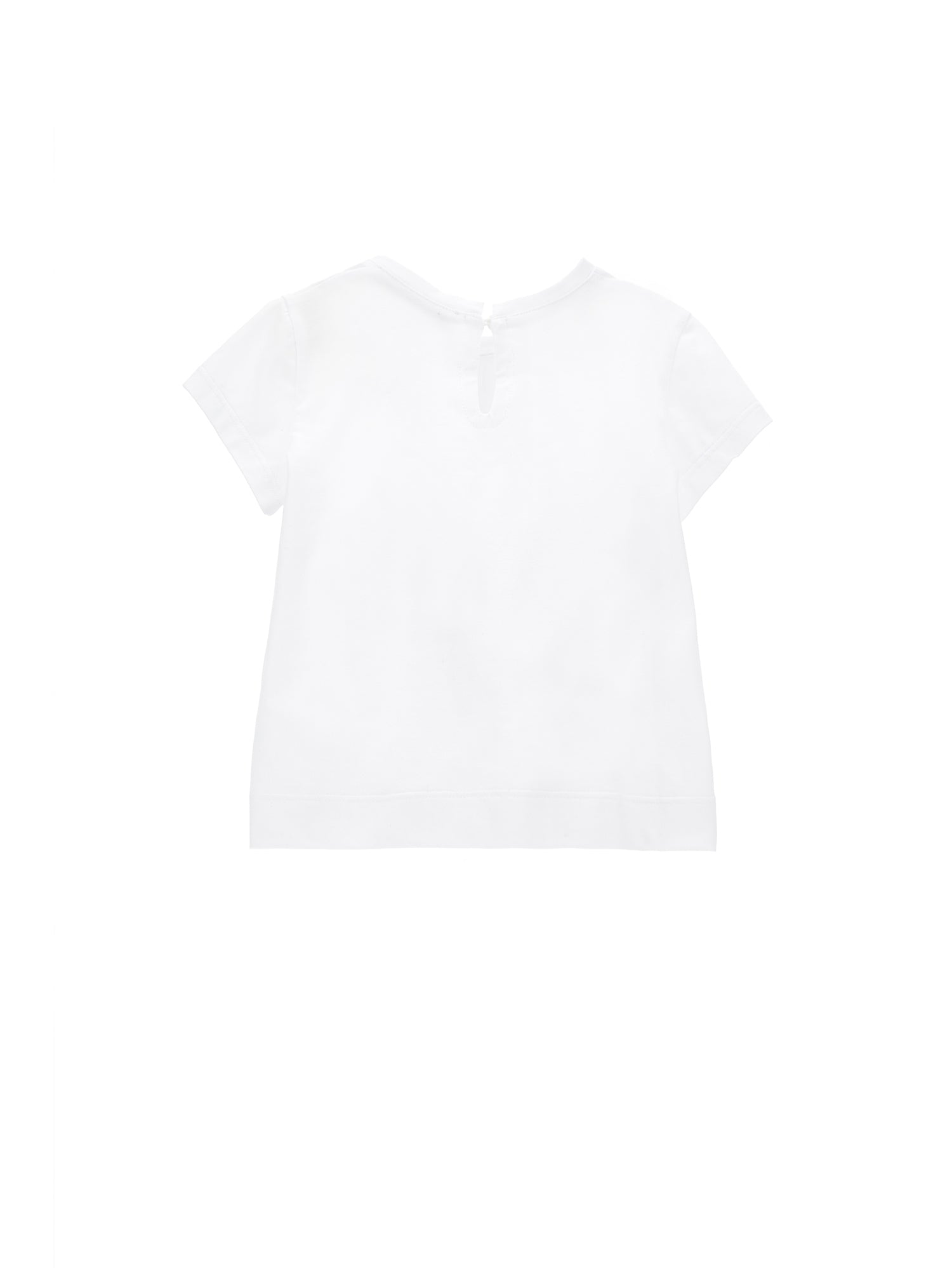 Girls | T-Shirt Jersey With Bouquet Print | White