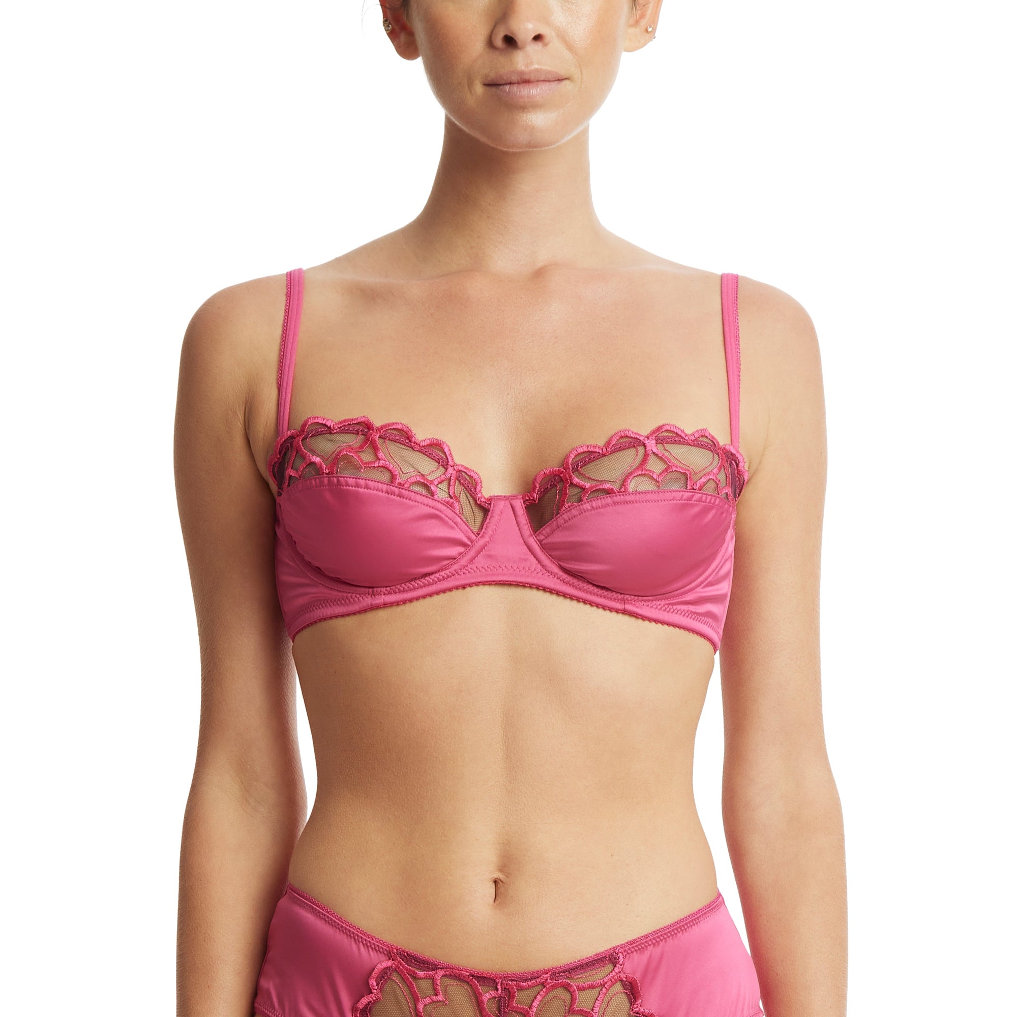 I Heart You Bra | Black x Pink