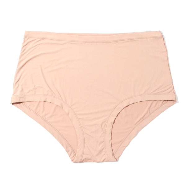 Your Fit One Size High Rise Boyshort | Almond Milk (Brown)