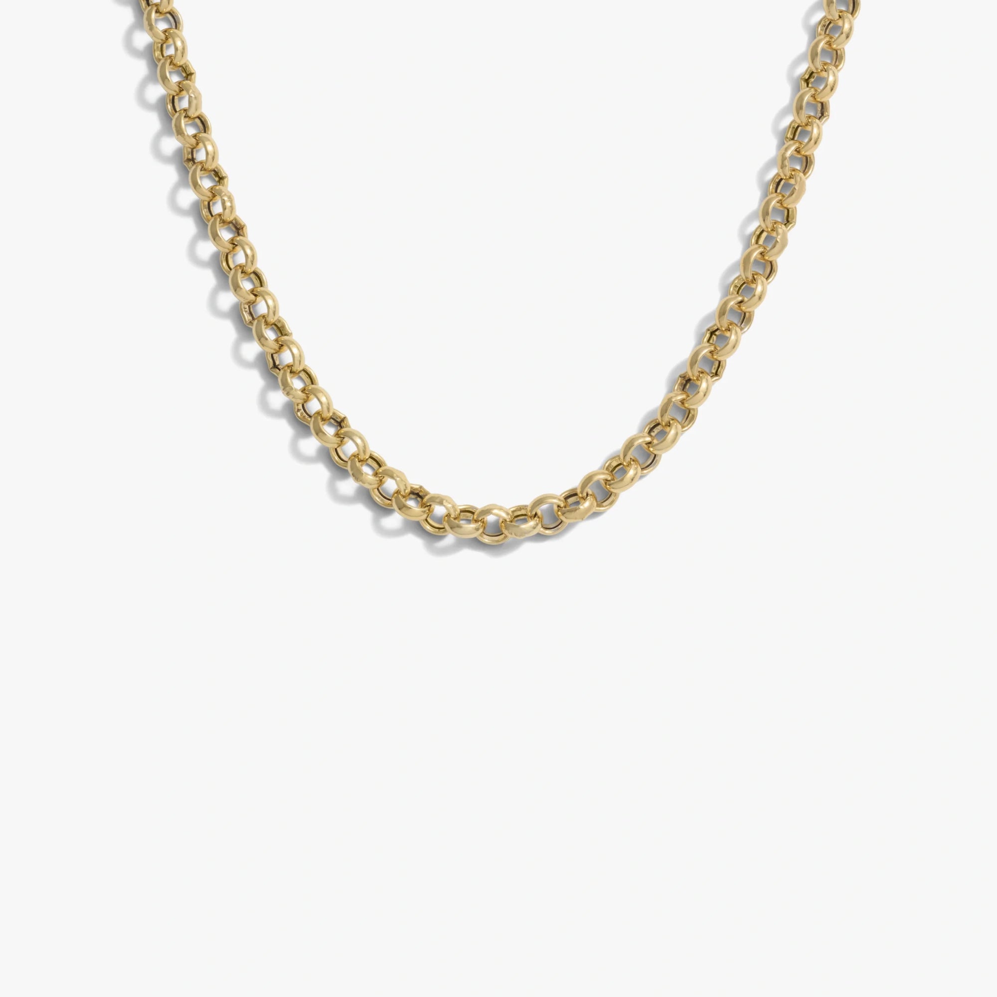 Awe Inspired Necklaces 14K Gold Vermeil / 16''-18'' 3mm Rolo Chain
