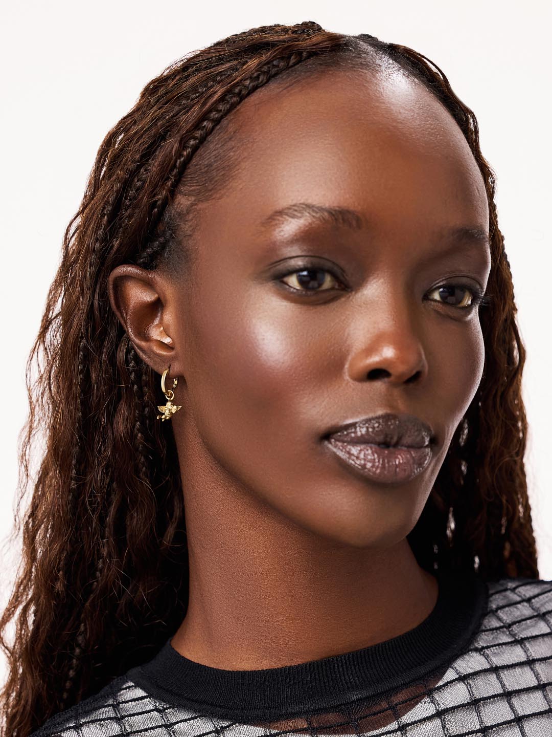 14K Gold Plated Angel Heart Love Vday Earring Charms For Women Ana Luisa Cherub Charms